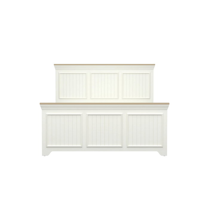 Hanah Home Cama Individual Monte Crema y Roble Hanah Home Cama Individual Monte Crema y Roble